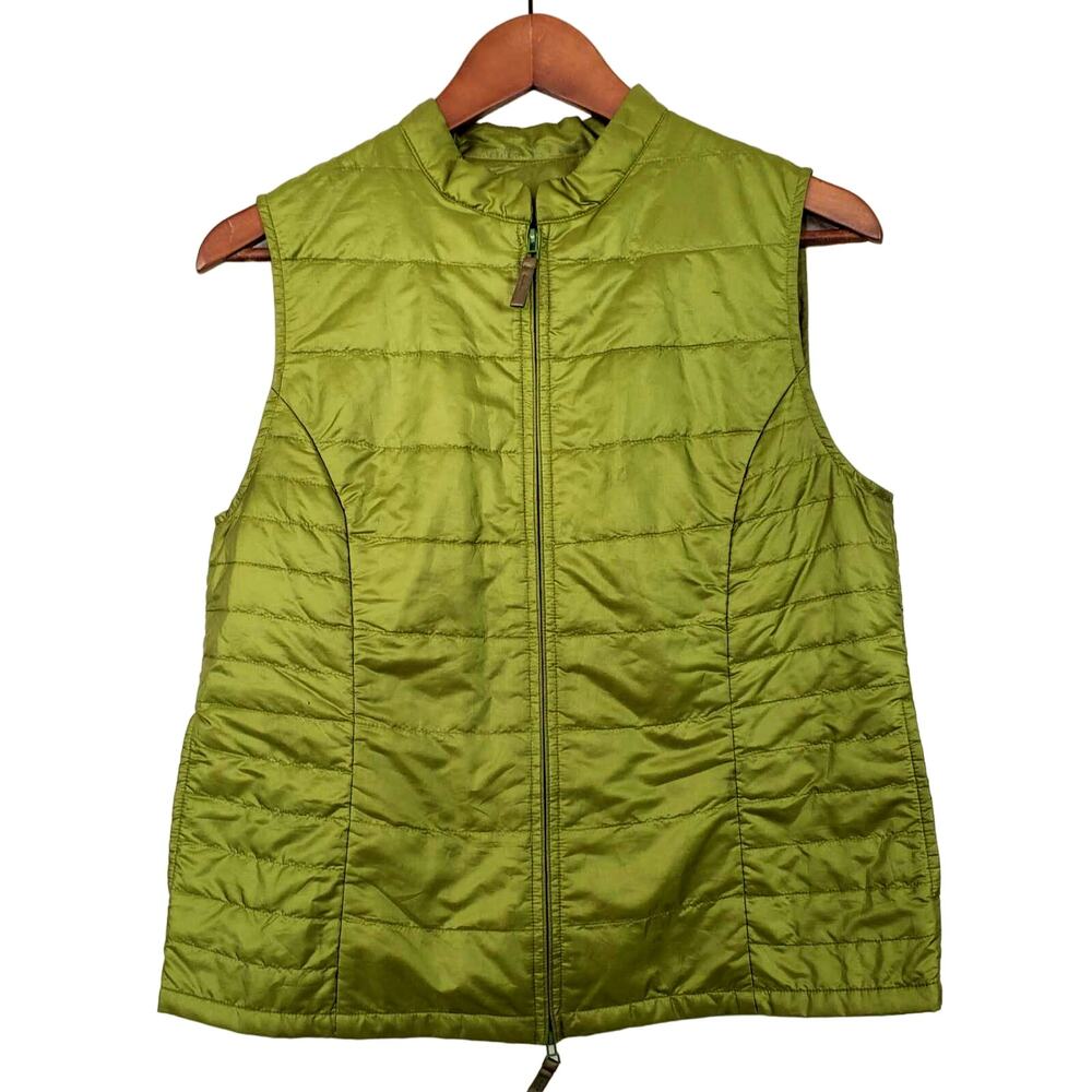 Happy Trails Quilted Puffer Vest - L